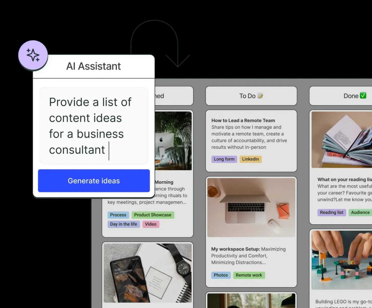 Smart content ideas at your fingertips